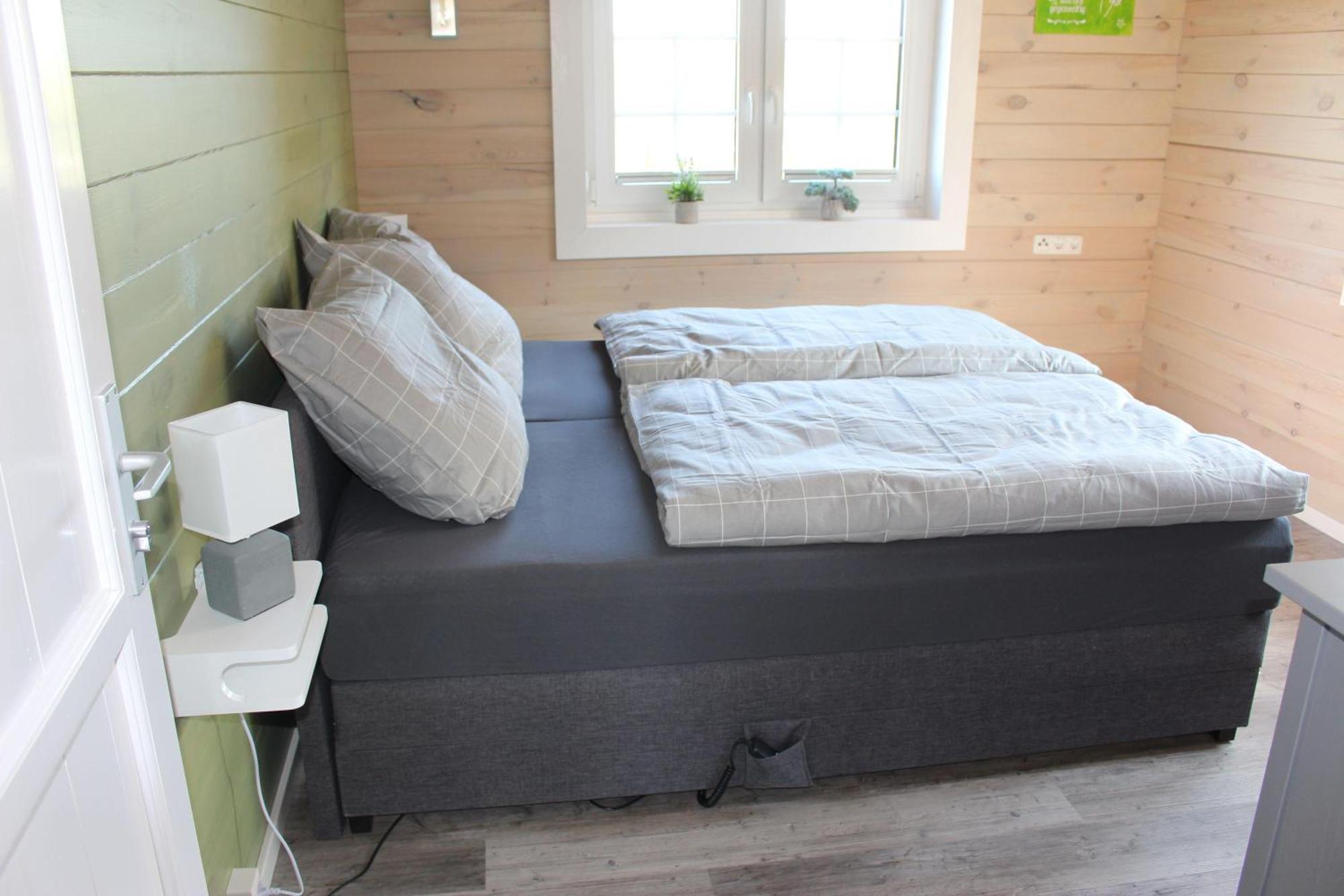 Idyllisches-Blockbohlenhaus-Mit-Eigenem-Garten-Und-Sauna-Zum-Wohlfuehlen Martensrade Luaran gambar